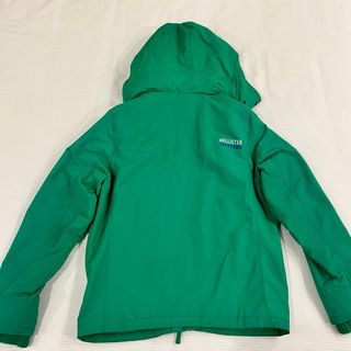 Abrigo Hollister Verde con Capucha