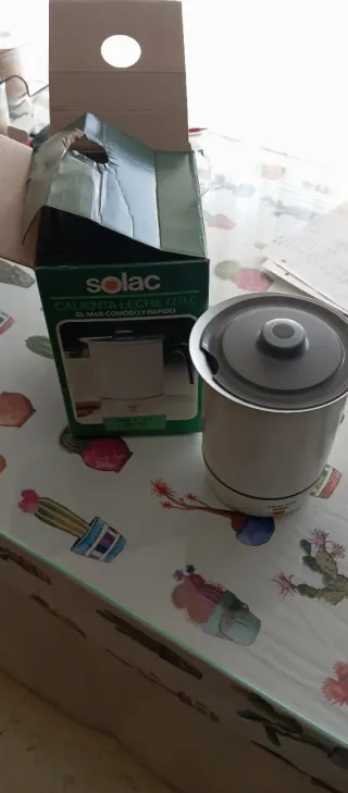 Calienta leche Solac Luxe sin estrenar