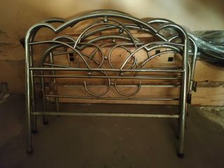 4 Cabeceros Niquelados Antiguos