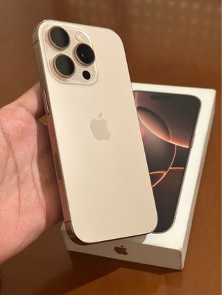 iPhone 16 Pro Dessert Titanium