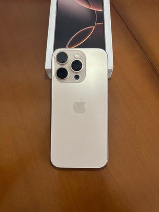 iPhone 16 Pro Dessert Titanium