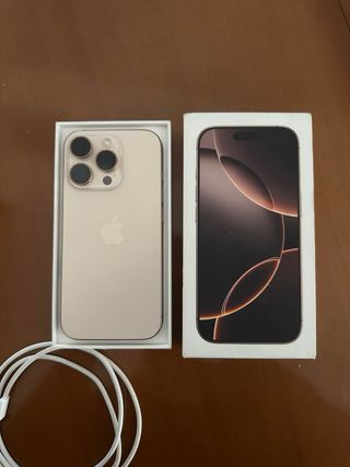 iPhone 16 Pro Dessert Titanium