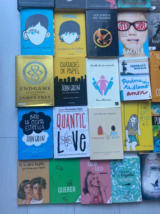 Libros adolescentes juveniles amor bestsellers