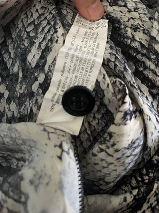 Falda larga Zara animal print