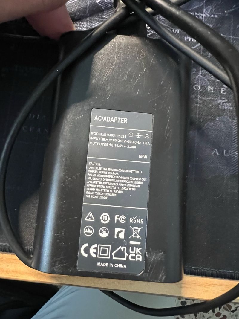 Cargador Dell 65W Para portátil Dell Latitude E644 afbeelding 2