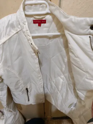 Chaqueta de mujer blanca