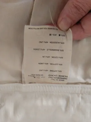 Americana Prada Línea Roja Beige