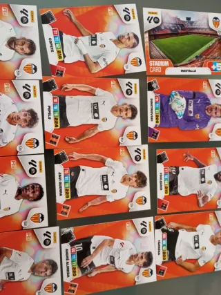 Panini Valencia CF - Cromos Jugadores