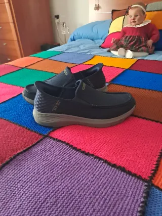 Skechers Slip-ins Azules y Grises