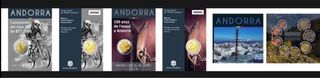Andorra 2 euros 2024 y set euro cartera 2024