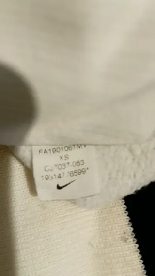 Felpa Nike Uomo Grigia e Nera