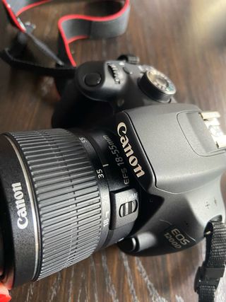 Canon 1200D + Objetivo 18-55mm + Bolsa