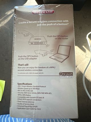 Router Sitecom Gigabit 300N X4  Nuevo Precintado