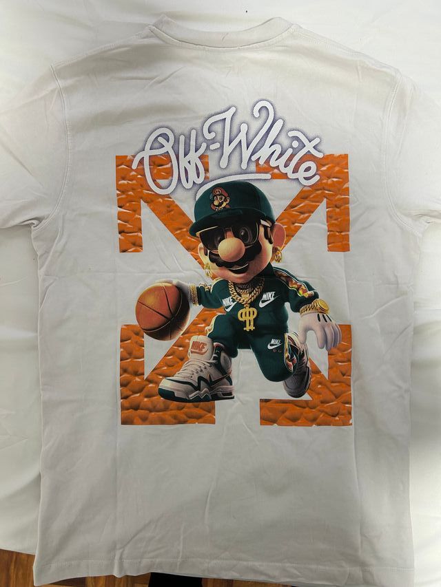 Camiseta Off-White Mario Basketball
