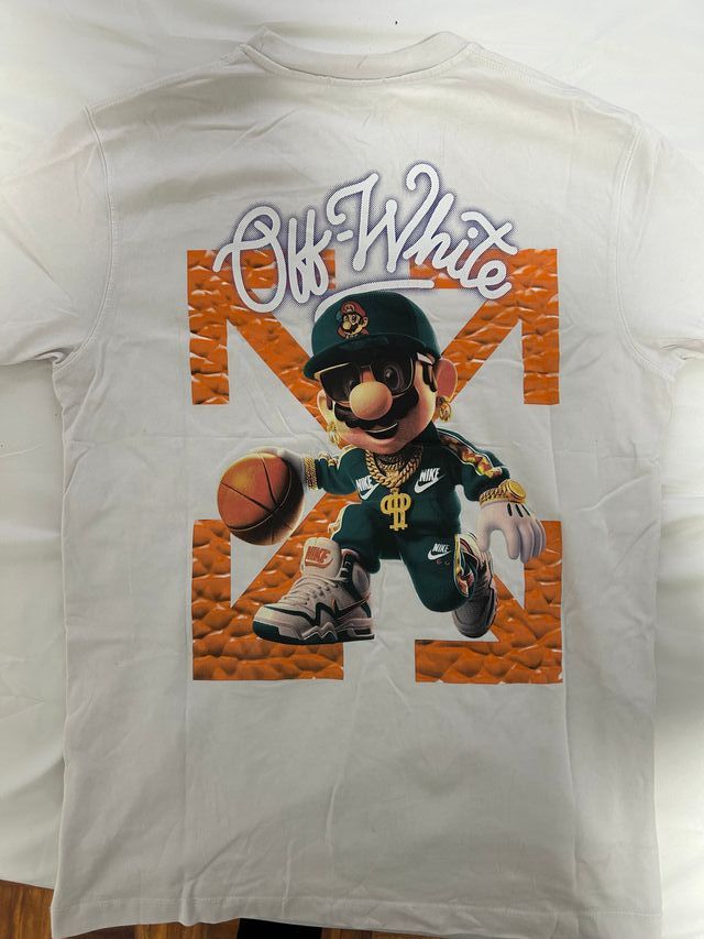 Camiseta Off-White Mario Basketball