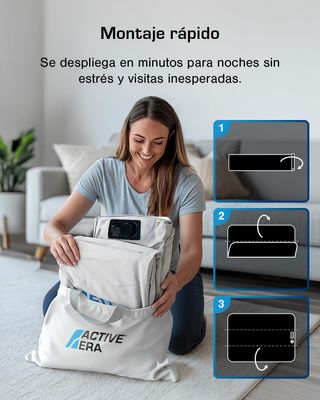 Colchón Hinchable Lujo Active Era Bomba