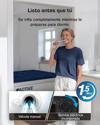 Colchón Hinchable Lujo Active Era Bomba