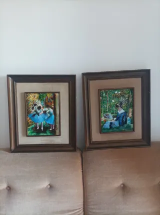 Coppia di quadri antichi