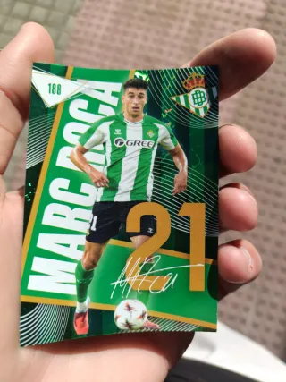 Carta Firmada Marc Roca Betis 21