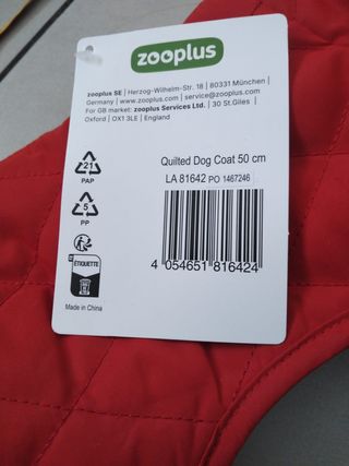 Giubbottino cane 50 cm