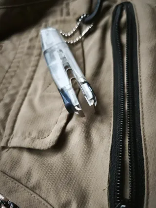 Chaleco pesca río Talla M cortahilos