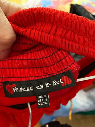 Vestido Rojo Fiesta y Eventos