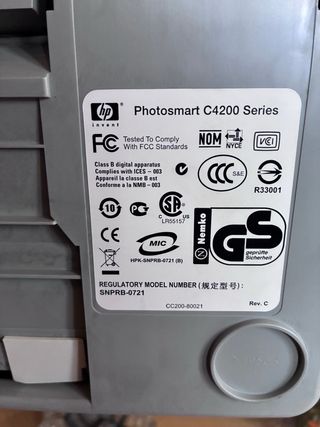 Impresora HP Photosmart C4280 Multifunción