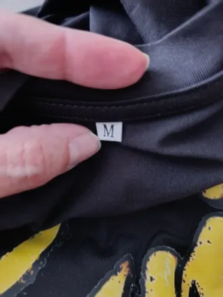 Camiseta Shein Negra Sin Estrenar