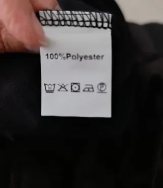 Camiseta Shein Negra Sin Estrenar