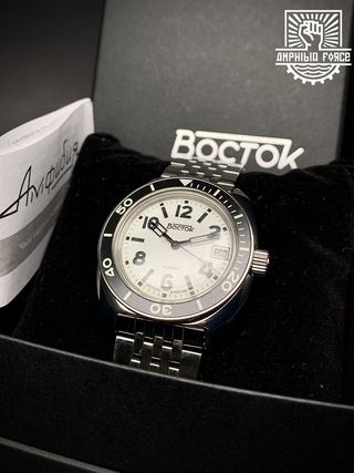 Vostok Amphibia 71049b Icebreaker Full Lumen Nuevo