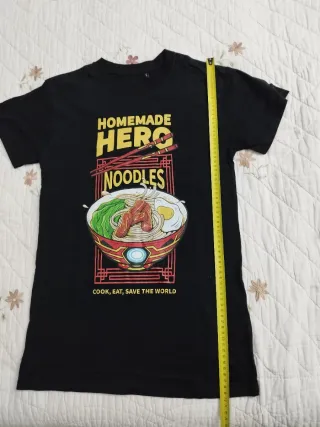 Camiseta Marvel Iron Man Ramen - Talla S