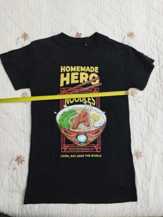 Camiseta Marvel Iron Man Ramen - Talla S
