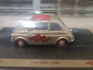 Modellino Fiat 500 D 1960 Hobby Expo