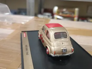 Modellino Fiat 500 D 1960 Hobby Expo