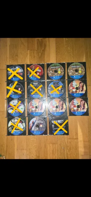 Lote de 12 Juegos PS4 (PlayStation 4)