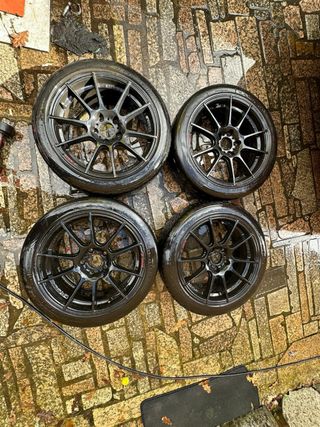 Llantas 5x114 en 17’’  PROJECT D SPEC F