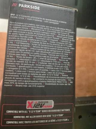 Taladro Parkside Performance 12V