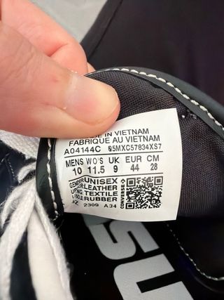 Zapatillas Converse AS-1 Negras y Blancas