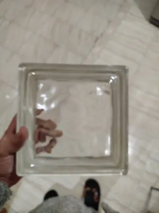 Ladrillos de vidrio para pared 30 unidades