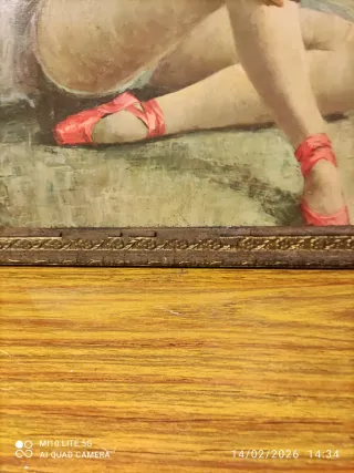 Cuadro bailarina clásico