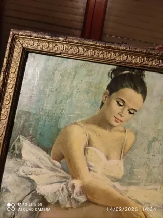 Cuadro bailarina clásico