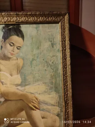 Cuadro bailarina clásico