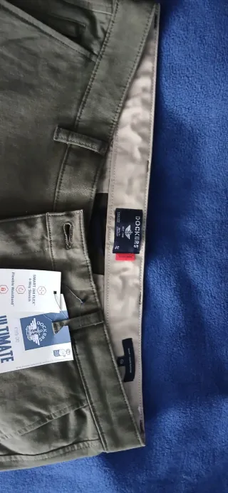 Pantalón Dockers Chino Skinny Fit VerdeTalla 36/46
