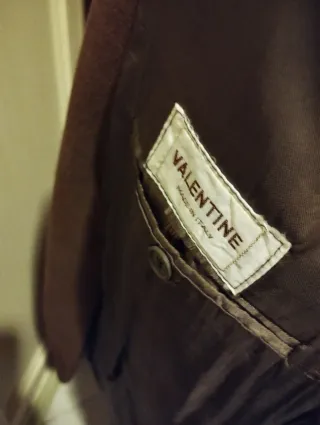 Giacca in cashmere e lana marrone