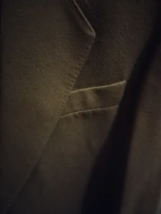 Giacca in cashmere e lana marrone