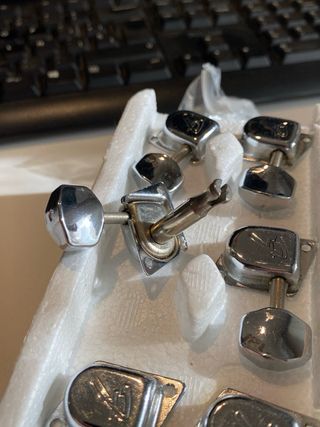 Clavijas Fender Telecaster 1974 Cromadas