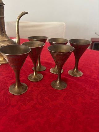 Servizio Tè Turco Ottone