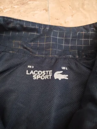 Chaqueta Lacoste Verde y Azul