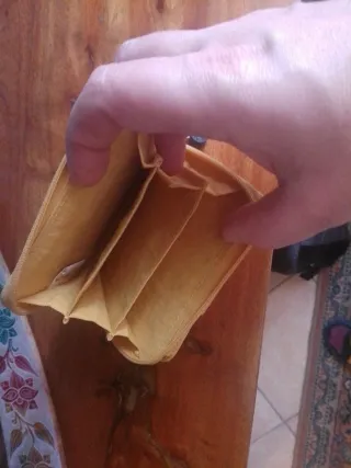 Portafoglio Kipling tessuto giallo