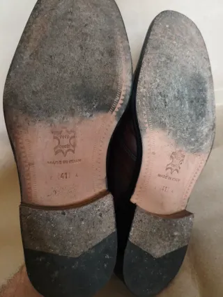 Scarpe eleganti uomo in cuoio